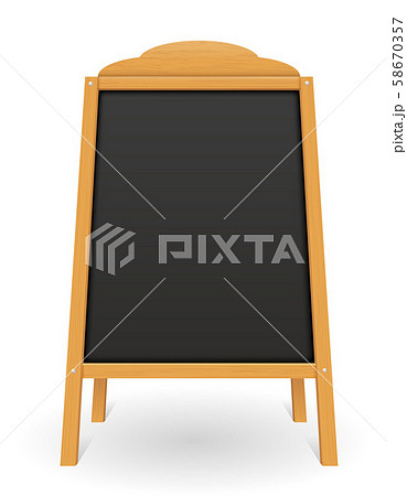 wooden black menu board blank template for design wooden black menu board blank template for design 58670357