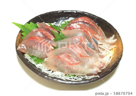 フクラギの刺身 58670704