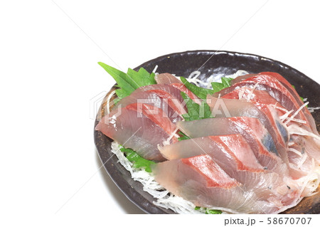 フクラギの刺身 58670707