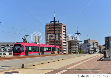 幸橋と福井鉄道 幸橋と福井鉄道 58672705