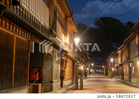 秋 夜の東茶屋街 秋 夜の東茶屋街 58672817