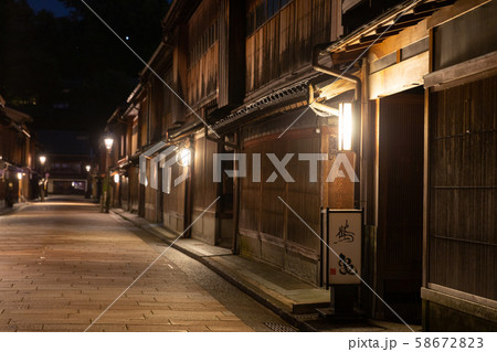 秋 夜の東茶屋街 秋 夜の東茶屋街 58672823