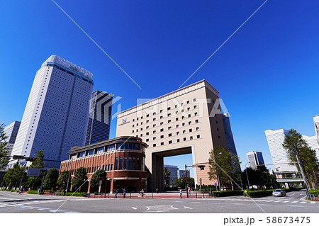 都市風景 横浜 みなとみらい ホテル 都市風景 横浜 みなとみらい ホテル 58673475