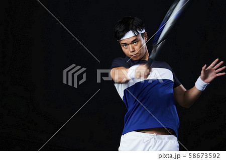 テニス テニスプレイヤー 男性 テニス テニスプレイヤー 男性 58673592