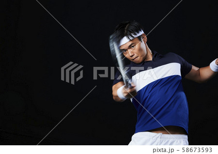 テニス テニスプレイヤー 男性 テニス テニスプレイヤー 男性 58673593
