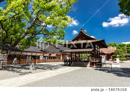 拝殿 京都 城南宮 58676108
