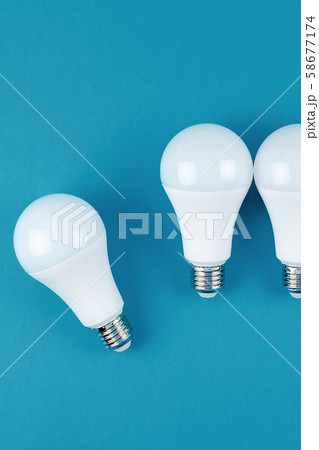 Energy saving and eco friendly LED light bulbs 58677174