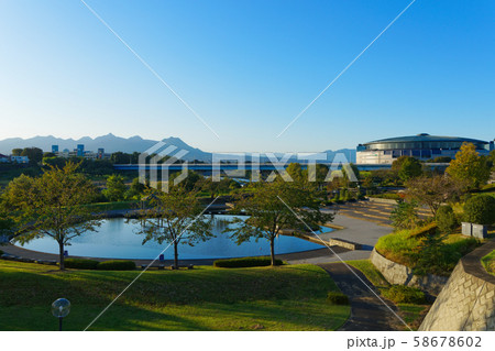 前橋公園とヤマダグリーンドーム前橋 前橋公園とヤマダグリーンドーム前橋 58678602