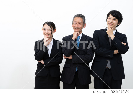 ビジネス　グループ 58679120