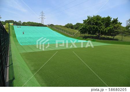 東京都小金井市　小金井公園　ソリゲレンデ 58680205
