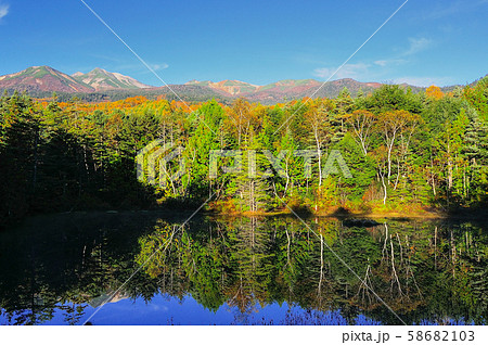 乗鞍岳!鮮やかな早秋の装い 乗鞍岳!鮮やかな早秋の装い 58682103