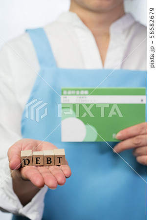 イメージ    DEBT借金 58682679