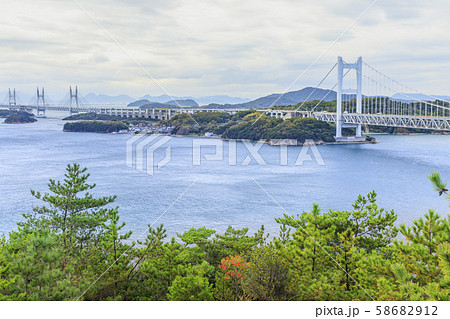 鷲羽山展望台 瀬戸大橋 鷲羽山展望台 瀬戸大橋 58682912