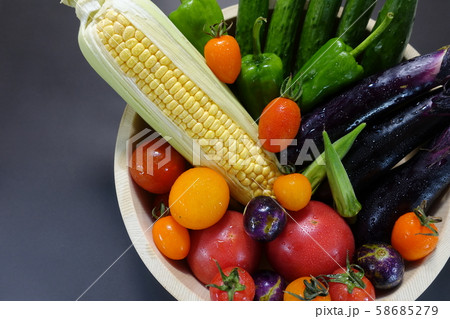 夏野菜 58685279