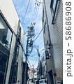 電柱と空 58686908
