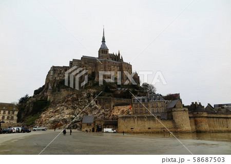 フランスの世界遺産、モン･サン･ミッシェル(Mont-St-Michel) 58687503