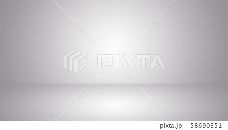 Gray empty room studio gradient with spotlight for interior decoration. 58690351