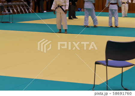 柔道の試合 柔道の試合 58691760