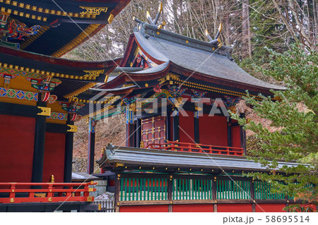 埼玉県秩父市の三峯神社の本殿 58695514