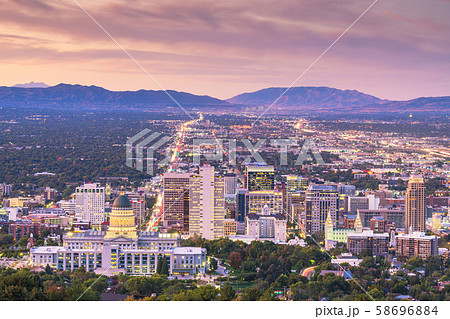 Salt Lake City, Utah, USA Downtown Salt Lake City, Utah, USA Downtown 58696884