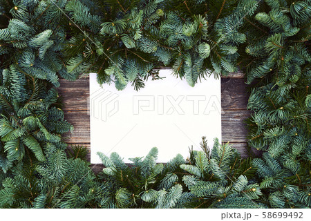Festive composition of Christmas decorations. Festive composition of Christmas decorations. 58699492