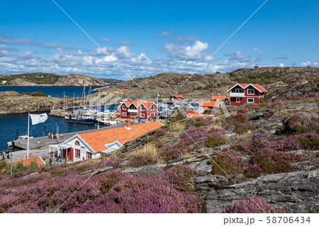 View to the island Dyroen in Sweden 58706434