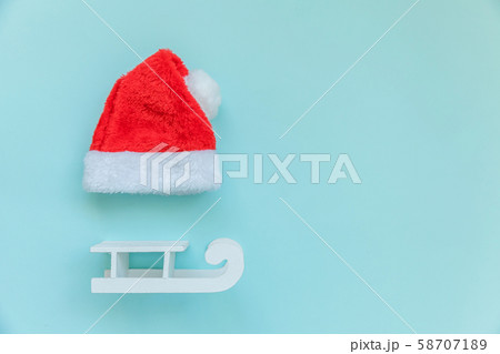 Simply minimal composition Christmas Santa Claus Simply minimal composition Christmas Santa Claus 58707189