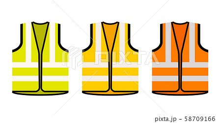 Safety Jacket Security Icon Vector Life Vest のイラスト素材