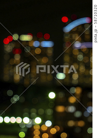 武蔵小杉タワマン夜景 58710320