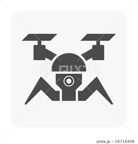 drone equipment icon 58710406
