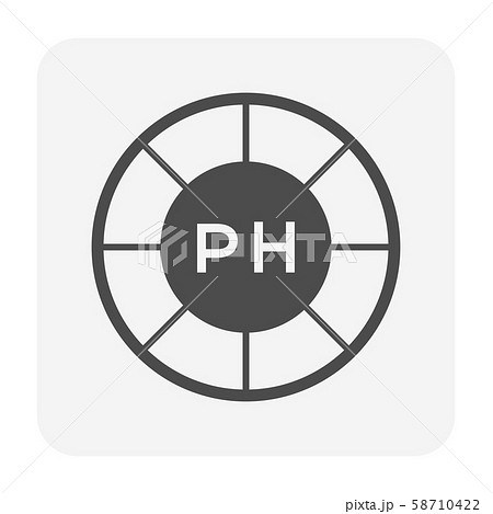 ph water  icon 58710422