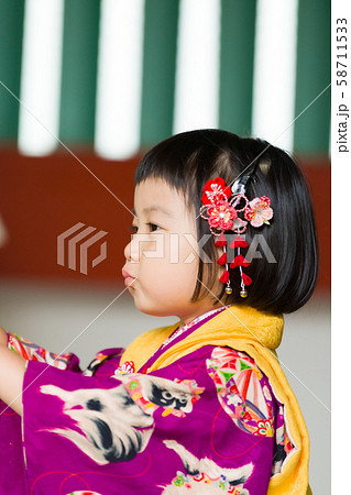 七五三 3歳 女の子 七五三 3歳 女の子 58711533