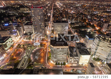 札幌の夜景 58711595