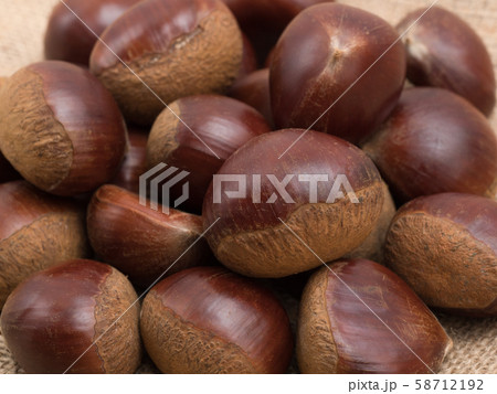 生の栗 58712192