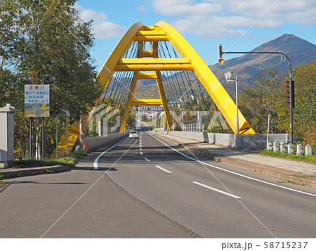 北海道　ニセコ大橋 58715237