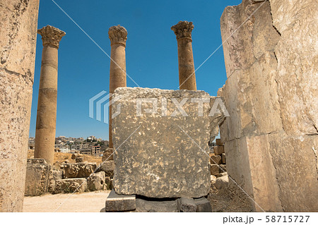 Jerash, antique city near Amman 58715727
