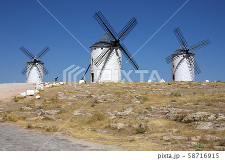 Windmills - Campo de Criptana - La Mancha - Spain Windmills - Campo de Criptana - La Mancha - Spain 58716915