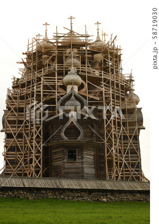 キジ島の木造教会建築 58719030