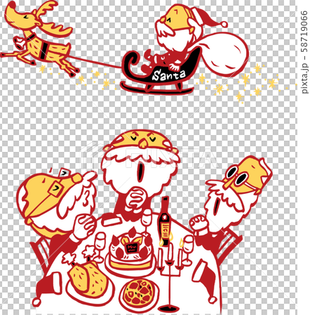 聖誕老人的晚餐 58719066
