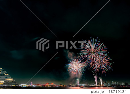 Summer Firework Festival Japan 58719124