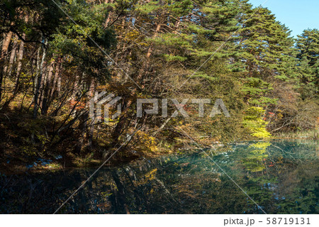 Goshiki-numa Urabandai Fukushima Autumn Japan 58719131