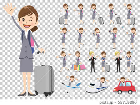 Travel, office worker, female Travel, office worker, female 58719890