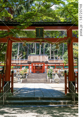 三の鳥居 大原野神社 参道 三の鳥居 大原野神社 参道 58720748