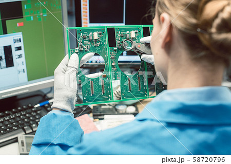 Optical quality control and assembly inspection of an electronic product Optical quality control and assembly inspection of an electronic product 58720796