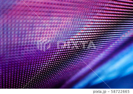 CloseUp LED blurred screen. LED soft focus CloseUp LED blurred screen. LED soft focus 58722665