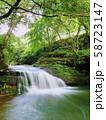 沢と滝 58723147