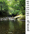 沢と滝 58723148