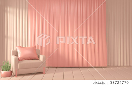 Mock up Armchair and decoration mock up room 58724770