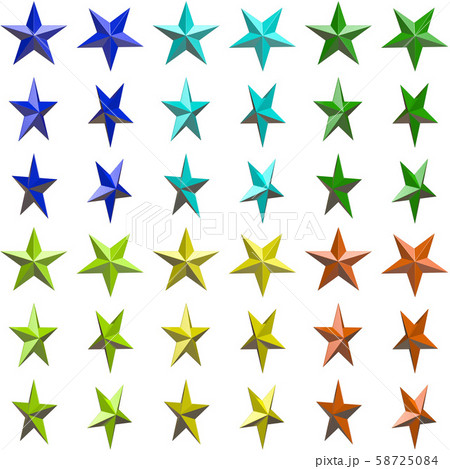 ３DCGの星2/2 58725084