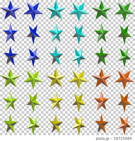 ３DCGの星2/2 58725084